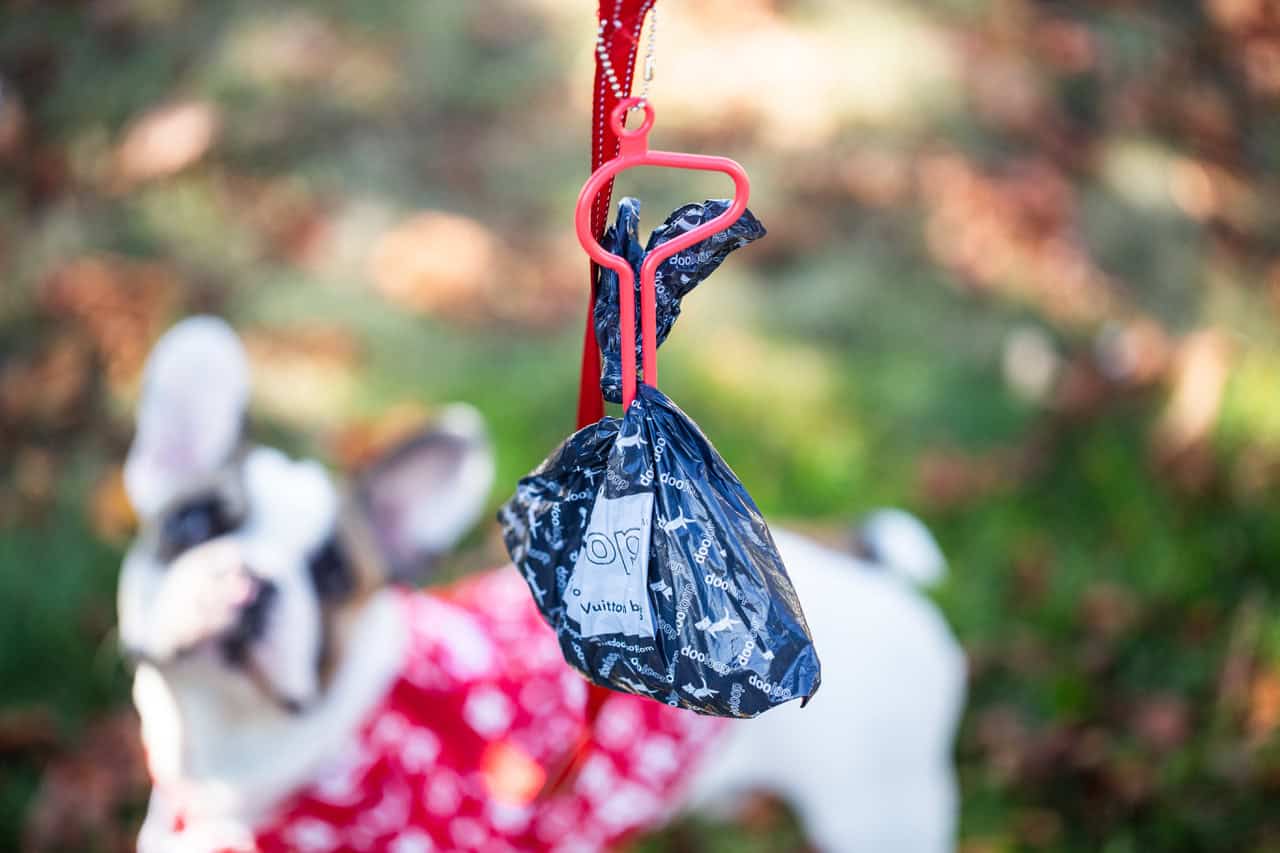 louis vuitton dog poop bag