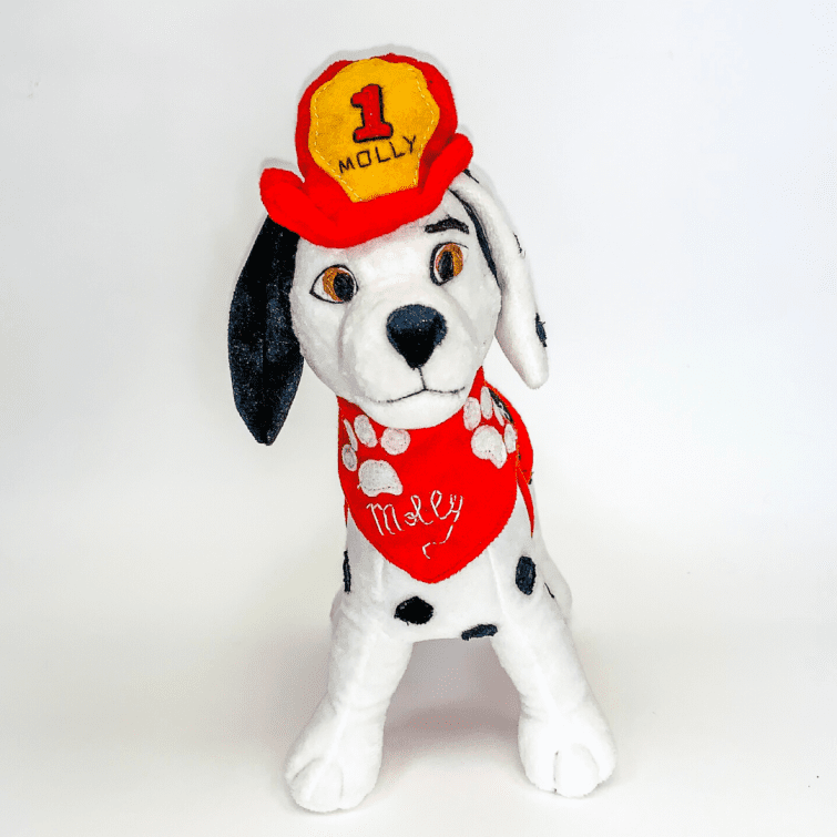 fire dog stuffed animal