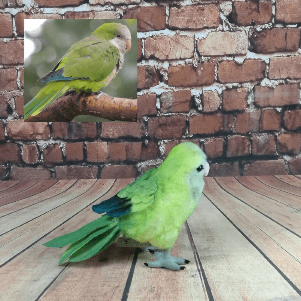 bird stuffed in a bird