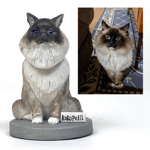 custom cat bobblehead